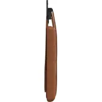 vidaXL Hangend hoofdbord Bruin Antiek PU