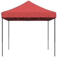 vidaXL Partytent, 279 x 410 x 315 cm, bordeauxrood, Oxford-stof