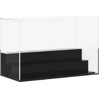vidaXL Vitrine transparant 25x12x16 cm acryl