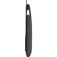 vidaXL Hangend hoofdbord Zwart Antiek PU