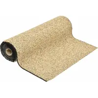 vidaXL Grindfolie 300x100 cm natuurlijk zandkleurig