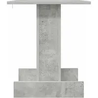 vidaXL Bijzettafel Beton Grijs 44,5 x 45 x 55 cm Bewerkt hout