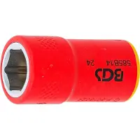 Bgs VDE dopsleutel, zeskant - 3/8 - 14 mm