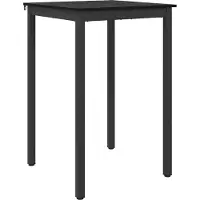 vidaXL Standaardtafel, houten materiaal, vierkant