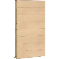 vidaXL CD Kast Artisan Eiken 101 x 23 x 177,5 cm Bewerkt hout