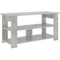 vidaXL TV-stand Beton Grijs 100 x 40 x 50 cm