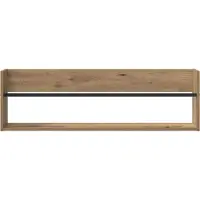vidaXL Tijdschriftenrek Artisan Eiken 100 x 12 x 30 cm Bewerkt hout