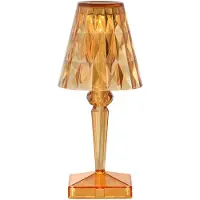 Kartell New Battery Draagbare Lamp Pastel Orange