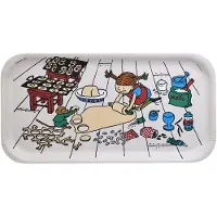 Muurla Pippi dienblad 22x43 cm Baking
