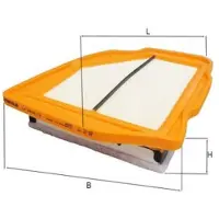 MAHLE ORIGINAL LX 4898/14 Luchtfilter