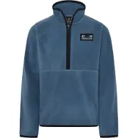 Didriksons Rubi, fleecetrui, junior, blauw