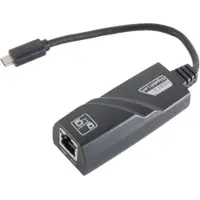 Shiverpeaks BS13-50018, USB-C, RJ-45, zwart