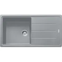 Franke Basis - BFG 611 Fragranit spoelbak, 97x50 cm, grijze steen 114.0285.314