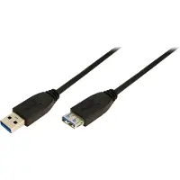 Logilink 2m USB A - USB A 3.0 F/M