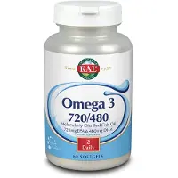 Kal Omega 3 720 480 Essential Fatty Acid Capsules 60 Eenheden
