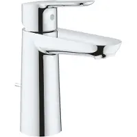 GROHE BauEdge - Wastafelkraan, met waste, chroom 23822000