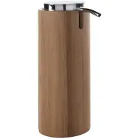Sapho Gedy Altea - Zeepdispenser, bamboe/chroom AL8035