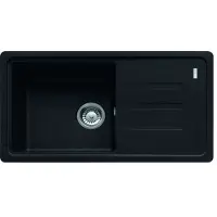 Franke Malta - Fragraniet spoelbak BSG 611-78/39, 78x44 cm, mat zwart 114.0661.516