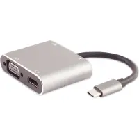 S-Impuls USB-C multiport Dockingstation, 4in1, HDMI, VGA, PD, Hub