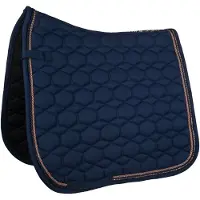 HKM ZADELDEK ROSEGOLD GLAMOUR STYLE Donkerblauw