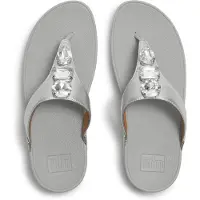 Original Brands Lulu ultra-jewel metallic toe-post sandals