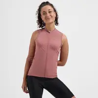 Rogelli Essential II Fietsshirt Dames - Mouwloos Wielrenshirt - Chutney - Maat M