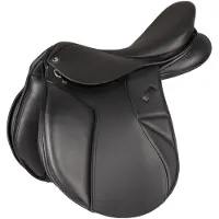 Waldhausen SPRINGZADEL COMFORT LEDER Zwart