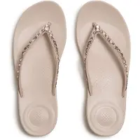 FitFlop Iqushion multi-crystal ergonomic flip-flops