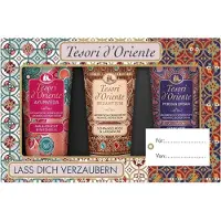 Tesori d'Oriente Gift Set Shower Cream 3 x 75 ml – Ayurveda, Persian Dream & Byzantium – Luxe Douchecrème Cadeauset – Wellness Body Care
