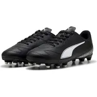 Puma Vitoria II FG/AG junior voetbalschoenen zwart/wit Jongens/Meisjes Imitatieleer - maat 38