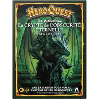 Hasbro HeroQuest Quest Pack The Crypt of Eternal Darkness. role-playing game. board game. HeroQuest game system required. Avalon Hill