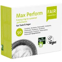 Fair Squared MaxPerform eco fair trade condooms 50 stuks