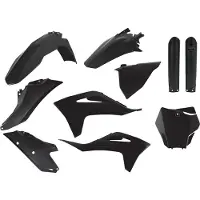Polisport Mx Gasgas Mc/mcf 21+ 91066 Plastic Set