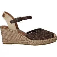 Tamaris Espadrilles chocoladebruin / lichtbruin