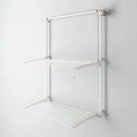 Foxydry Wall Plus 108 cm White - wanddroogrek -bediening rechts- 108 x 52 x 137 cm