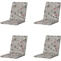 Madison Stapelstoelkussen Outdoor+ Julliete Grey (97 x 49 cm)
