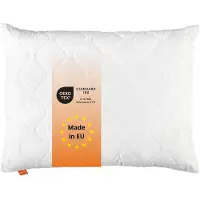 Sleepling Komfort 100 - hoofdkussen 30x40 cm - kussen van polyester - geschikt voor mensen met allergieën - als slaapkussen, bankkussen of sierkussen - Made in EU - 30 x 40 cm - wit
