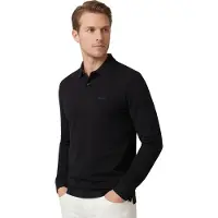 HUGO BOSS Shirt 'Pirol' zwart