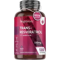 WeightWorld Resveratrol 125 mg - 60 Capsules
