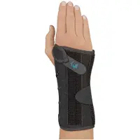 Seniorshop Wrist Lacer Polsbrace - M - Rechts - Zwart - Kort