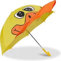 Jumada 's - kinderparaplu met eend en snavel 73 cm geel