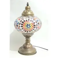 Halay Handgemaakte Turkse tafellamp in meerdere kleuren – Oosterse nachtlamp voor sfeervolle verlichting