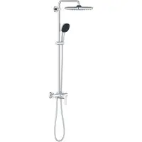 GROHE Shower column with single-lever mixer - Water saving - Vitalio Comfort 250 - Chrome - 26985001