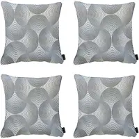 Madison sierkussen napels - 50x50x10cm set van 4