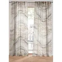 Bonprix Gordijn met gerecycled polyester (1 stuk) maat H/B: 245/135 cm