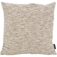 NOVÉE Chenille taupe/beige kussenhoes | 45x45 cm | polyester