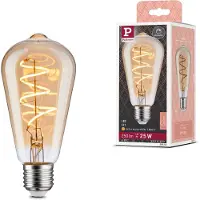 Paulmann 28953 LED-lamp E27 Speciale vorm 5 W Goud (Ø x h) 64 mm x 140 mm 1 stuk(s)