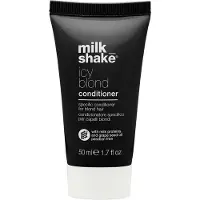 Milk shake milk_shake Icy Blond Conditioner - Zwart Pigment Zilver Conditioner voor zeer lichtblond en platina haar 1,7 Fl Oz (50 ml)