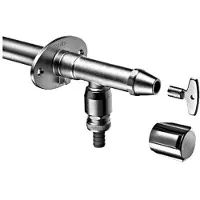 Schell polar ii vorstvrije buitenkraan 1/2" 15mm.zonder beluchter chroom