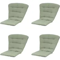 Madison tuintstoelkussen hoge rug napels - 125x82x6cm set van 4